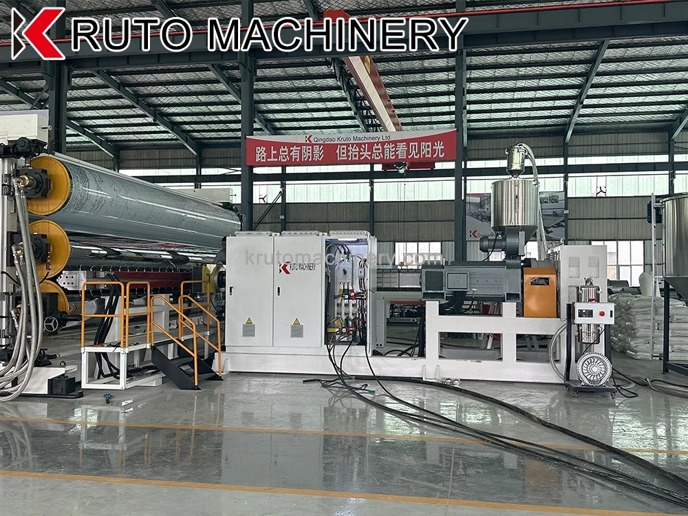 6m Width Geomembrane Sheet Extruder Machine factory